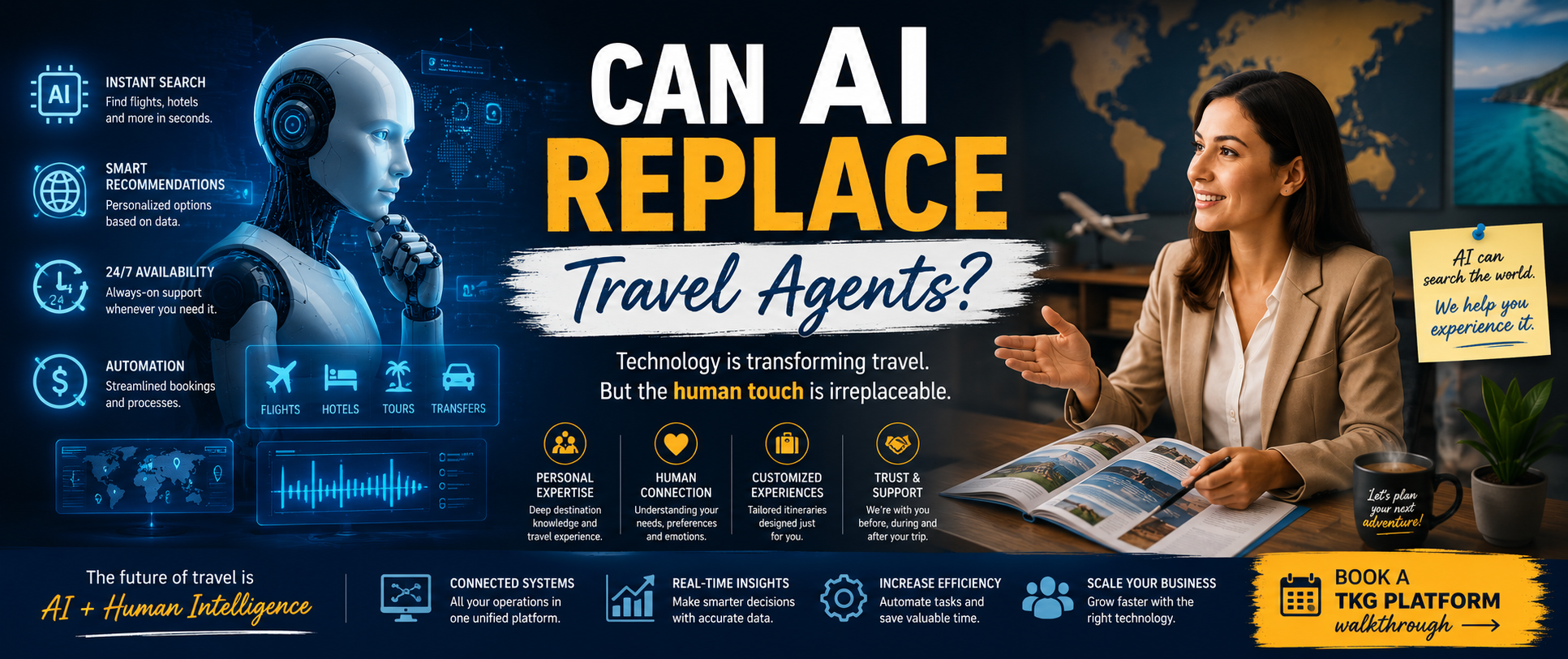 AI meets human expertise in travel